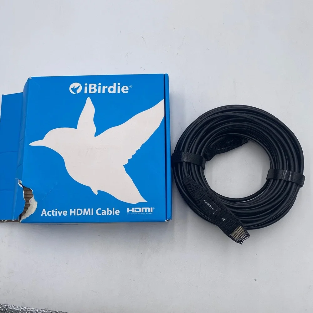 iBirdie Active Micro HDMI to HDMI Cable 23m 75ft 4K 60Hz Yoga 3 Pro 710 BlK CL3